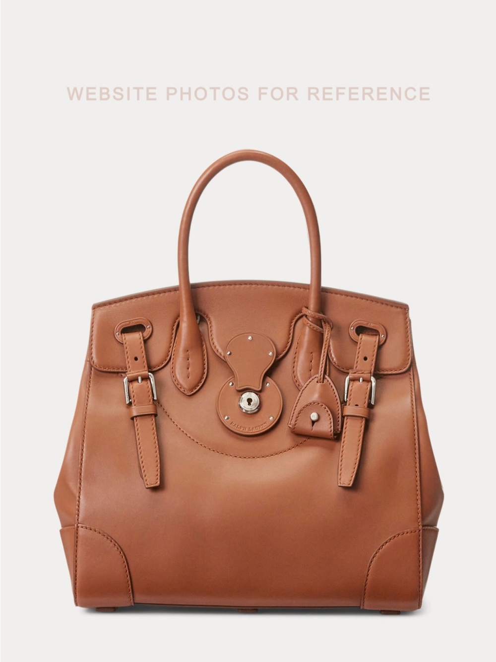 The Soft Ricky 33 Calfskin Bag Ralph Lauren Collection